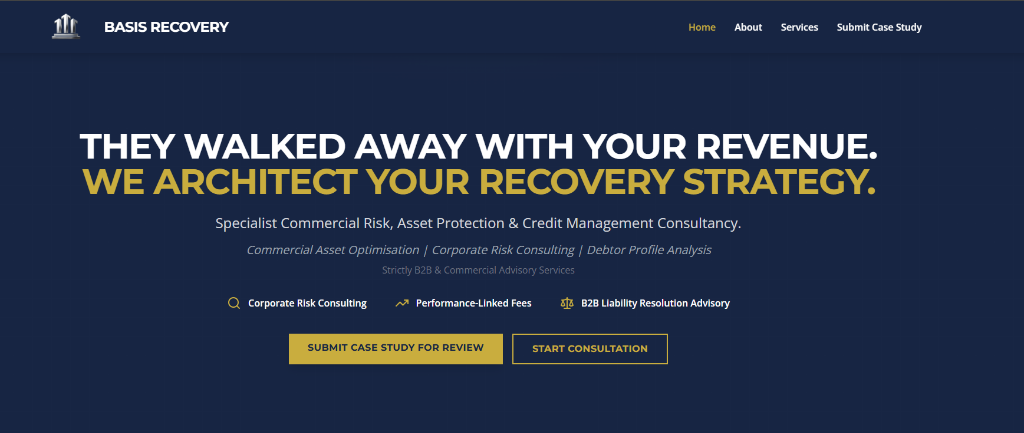 Basis Recovery: Automating Commercial Rent Risk & Debt Resolution